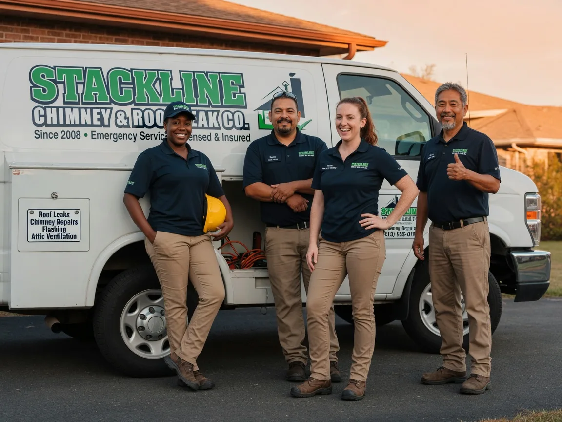 Chimney flashing repair company in Luray, KS